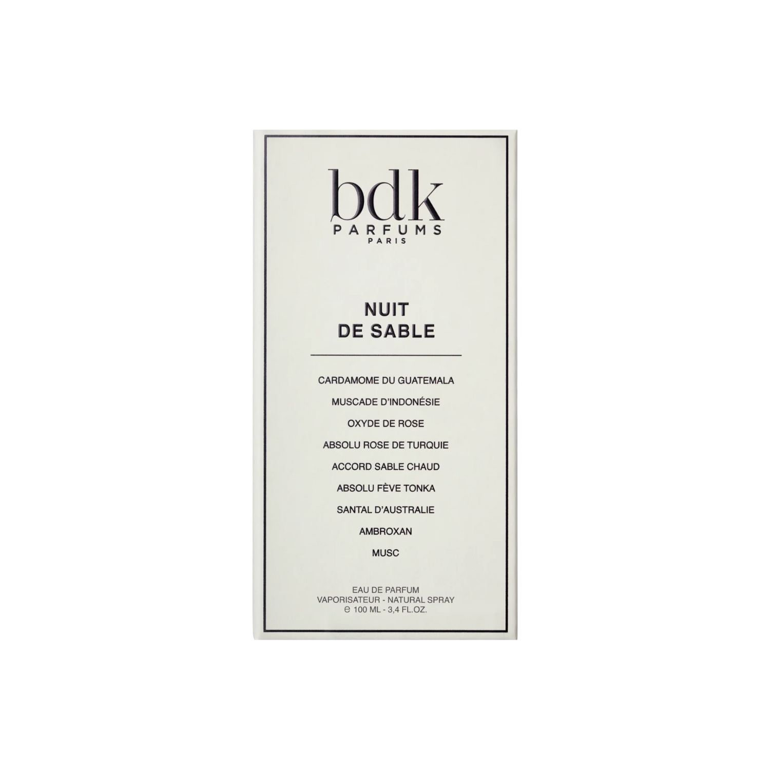 Nuit de Sable - BDK Parfums