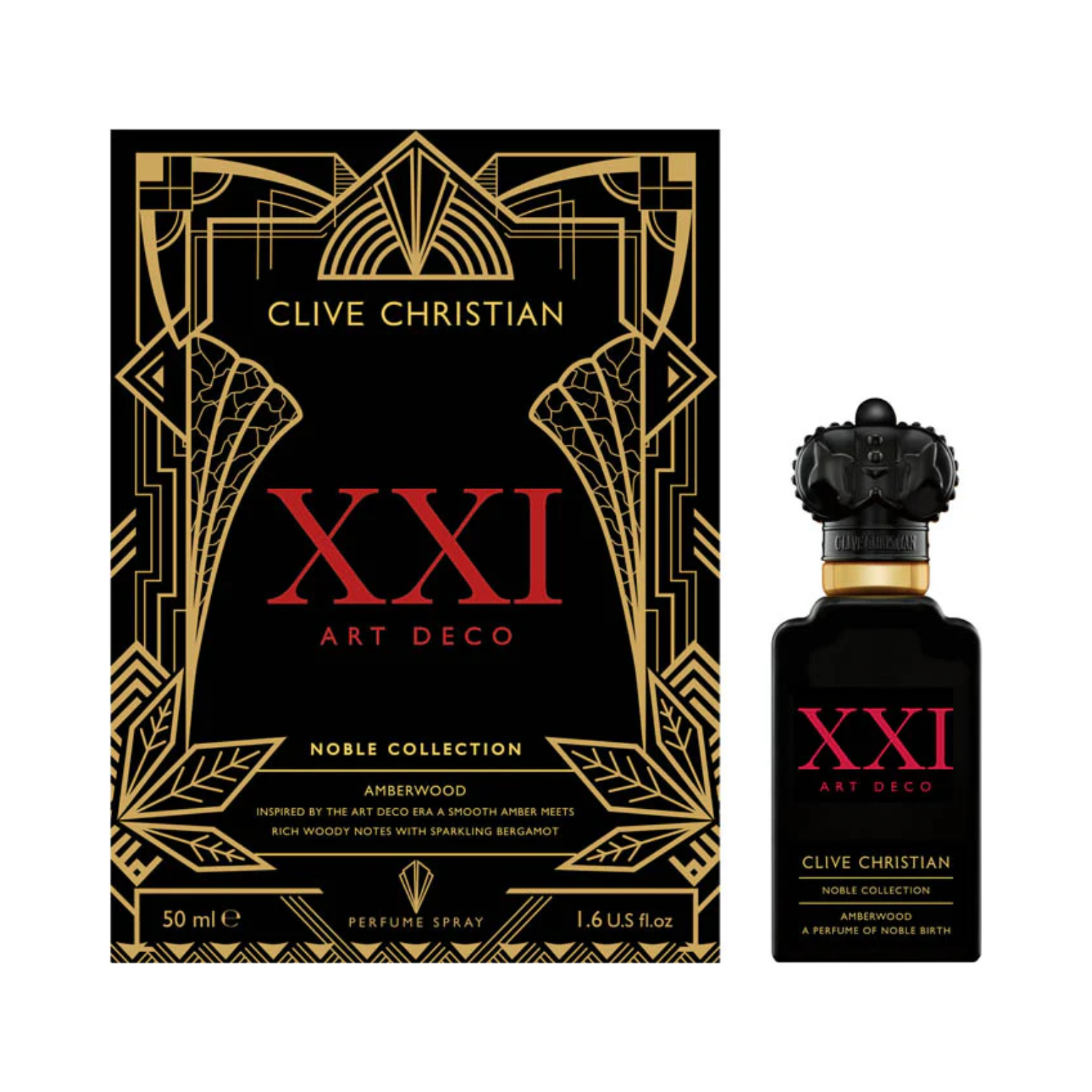 Noble Collection XXI Art Deco Amberwood - Clive Christian
